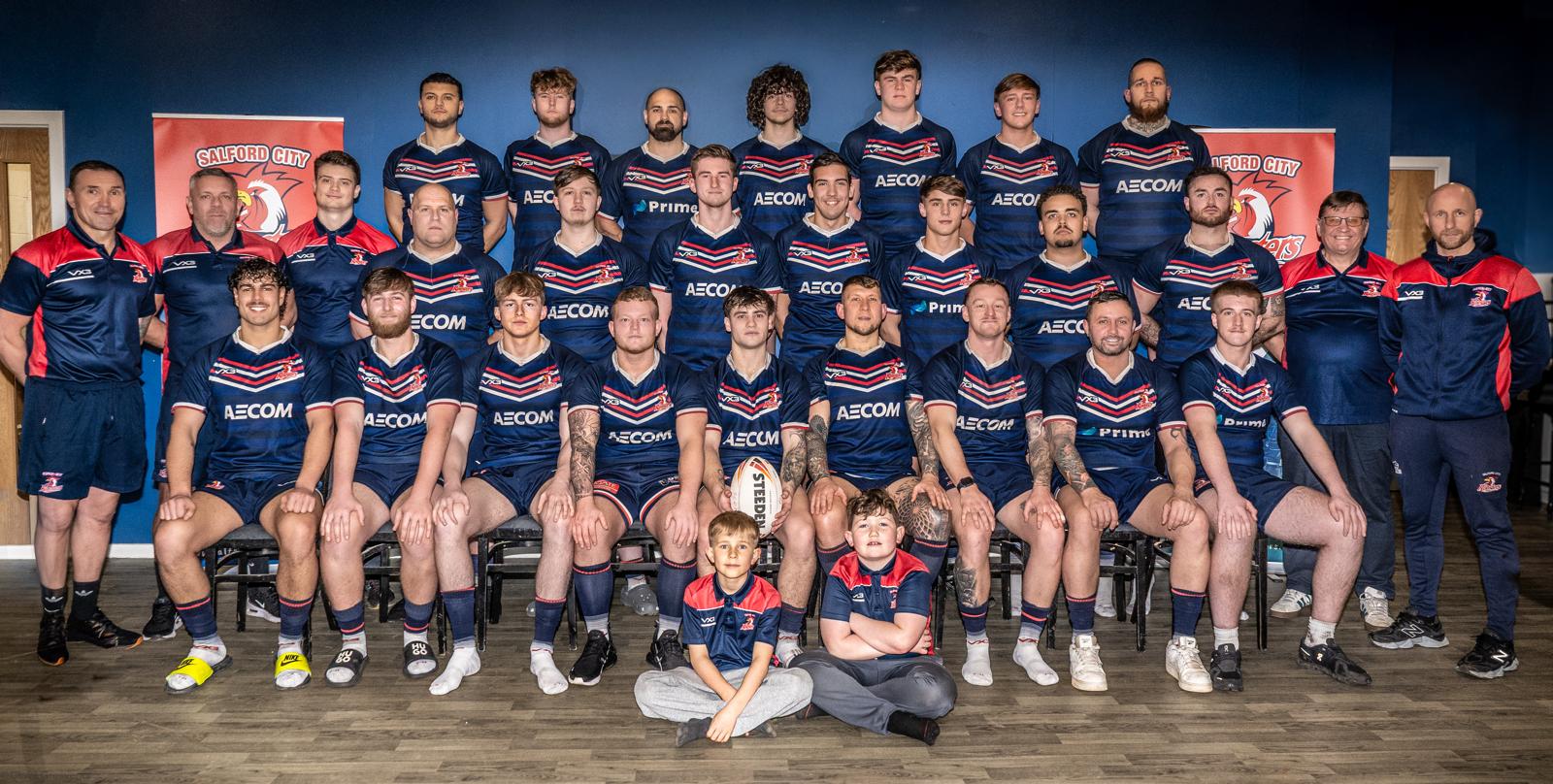 Salford City Roosters team photo